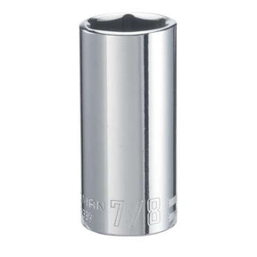 Craftsman 7/8 in. X 3/8 in. drive SAE 6 Point Deep Socket 1 pc