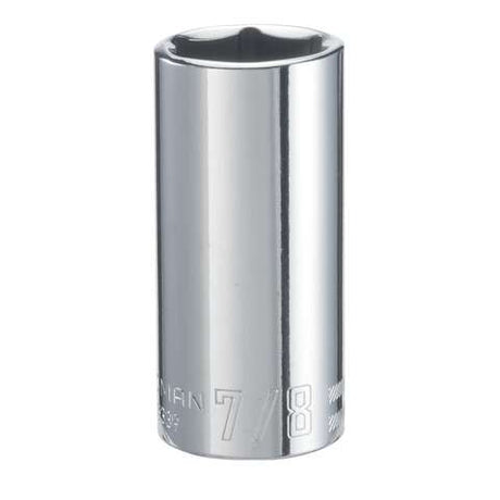 Craftsman 7/8 in. X 3/8 in. drive SAE 6 Point Deep Socket 1 pc