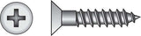 HILLMAN No. 12 X 3 in. L Phillips Zinc-Plated Coarse Wood Screws 100 pk