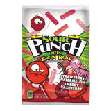 Sour Punch Bites Assorted Ragin' Reds Candy 5 oz, Pack of 12