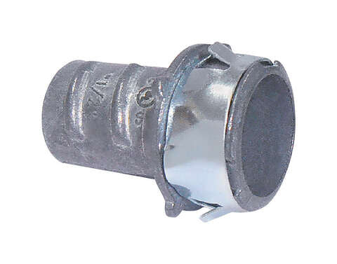 Sigma Engineered Solutions Snap Lock 1/2 in. D Die-Cast Zinc Screw-In Connector For FMC 25 pk