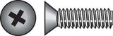 HILLMAN No. 10-32 X 2 in. L Phillips Flat Head Zinc-Plated Steel Machine Screws 100 pk