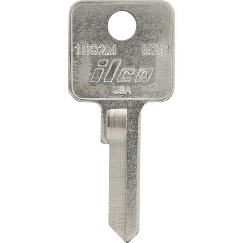 HILLMAN Traditional Key Padlock Universal Key Blank Single, Pack of 10