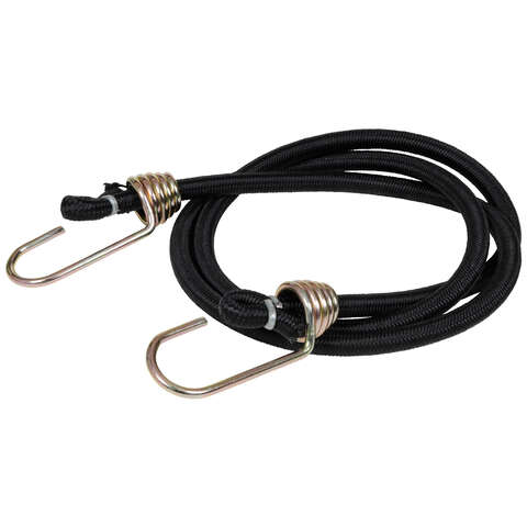 Keeper Black Bungee Cord 48 in. L X 0.374 in. 1 pk, Pack of 10