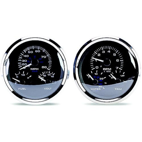 Sierra 20000P Premier SS Series Multi-Function Gauge Kit, Mercury/Yamaha