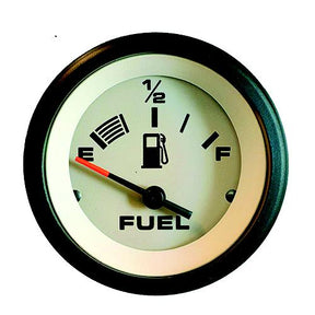 Sierra 59707P Sahara Series 2" Black & Tan Fuel Gauge & Requires "F" Sender Code