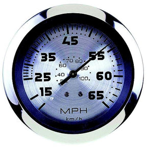 Sierra Sterling Series 3″ Stainless Steel Pitot Type Speedometer Gauge with ″G″ Sender Code