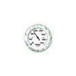 Sierra 65693P Lido Series 3" White & Stainless Steel Electric Outboard & 4 Stroke Gas Engine 0-7,000 RPM Dial Range Tachometer Gauge with Outboard Alternator or Coil Sender Code