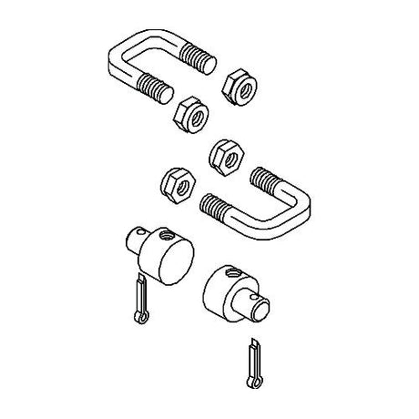 Dual Station Cable Hardware Kit