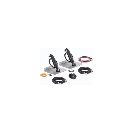 Dometic STT3131R Seastar Trim Tab System, Stubby Actuators w/Dial Controller, 9 x 12"