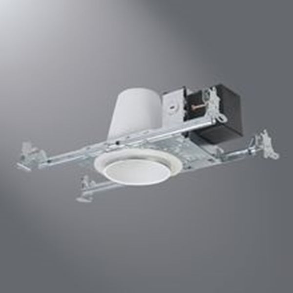 Halo H1499TAT Light Housing, 4 in Dia Recessed Can, Steel