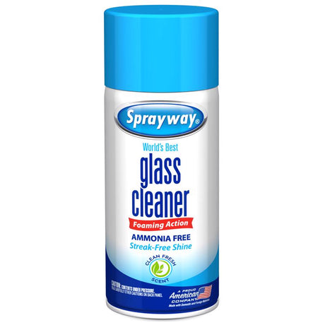 Sprayway Fresh Scent Glass Cleaner 6 oz Foam, Pack of 12