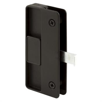 Prime-Line A 177 Door Latch and Pull, Plastic/Steel, Black