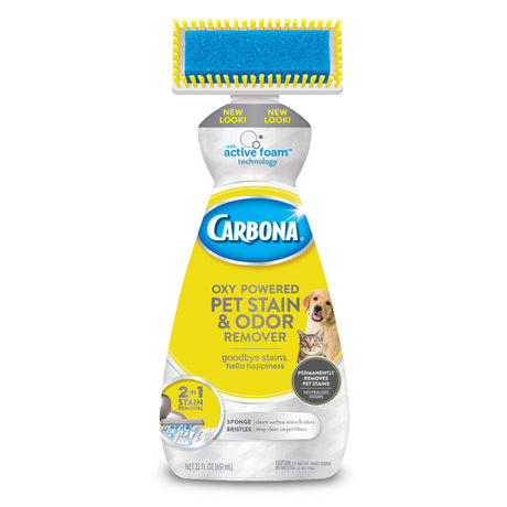 Carbona No Scent Stain and Odor Remover 22 oz Liquid, Pack of 6
