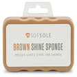 Sof Sole Brown Shine Sponge Shoe Polish
