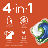 Tide Oxi Original Scent Laundry Detergent Pod 12 pk, Pack of 6