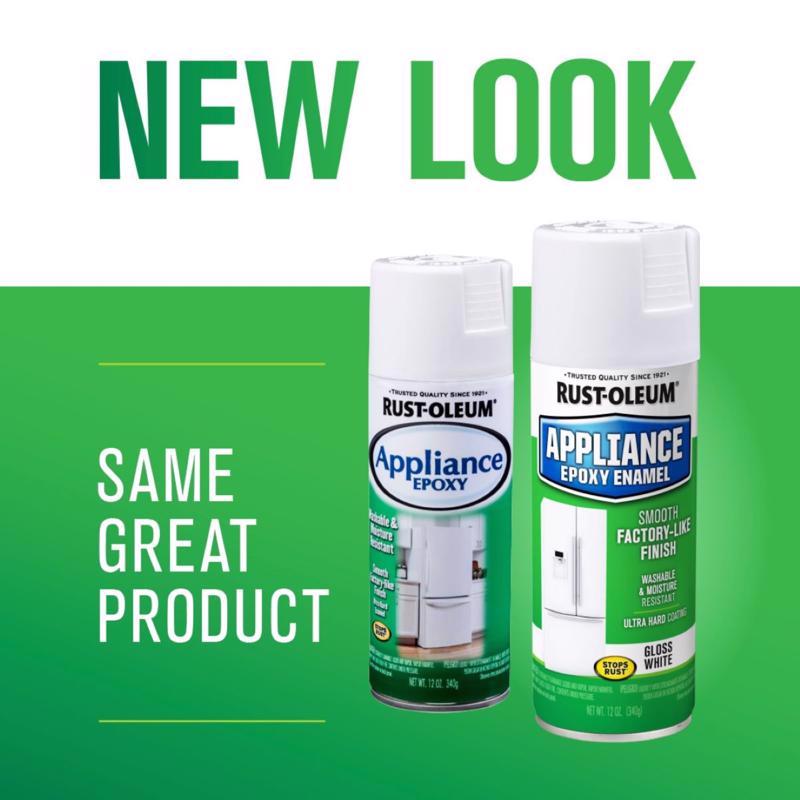Rust-Oleum Specialty Gloss White Oil-Based Appliance Epoxy 12 oz, Pack of 6