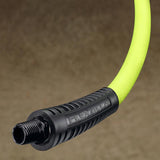 Legacy Flexzilla 50 ft. L X 3/8 in. D Hybrid Polymer Air Hose 300 psi Zilla Green