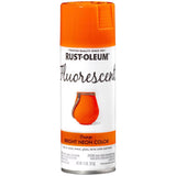 Rust-Oleum Specialty Fluorescent Orange Spray Paint 11 oz, Pack of 6