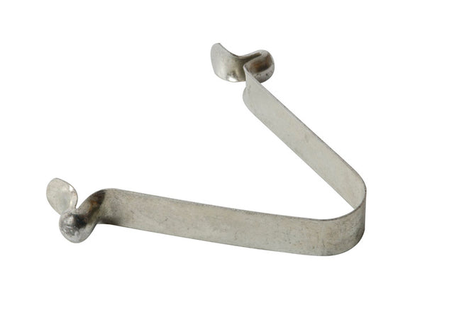 Metal Tech Steel Silver Scaffolding Spring Clip 1 pk, Pack of 25