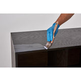 Minwax Polycrylic Satin Crystal Clear Water-Based Polyurethane 1 gal, Pack of 2