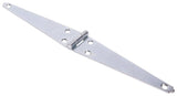 ProSource LSH-Z06-013L Strap Hinge, 1.8 mm Thick Leaf, 6 in, Steel, 180 Range of Motion, Screw Mount Mounting, Pack of 10