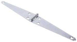 ProSource LSH-Z06-013L Strap Hinge, 1.8 mm Thick Leaf, 6 in, Steel, 180 Range of Motion, Screw Mount Mounting, Pack of 10