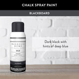 Magnolia Home by Joanna Gaines Matte Blackboard Sprayable Chalk Paint 12 oz, Pack of 6
