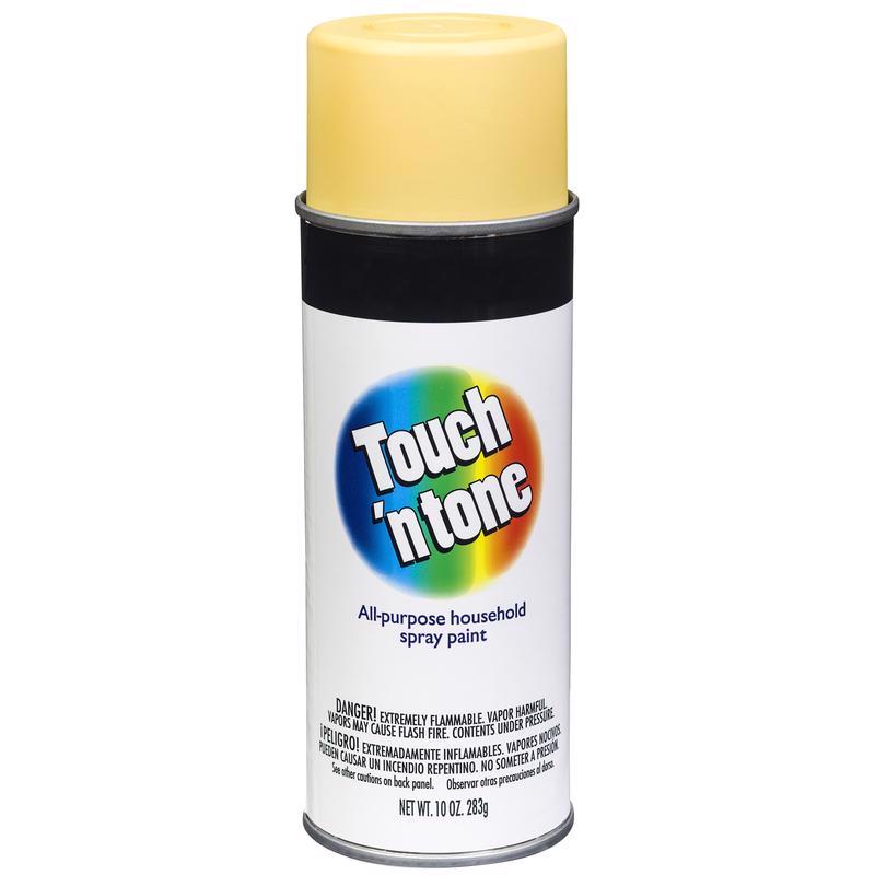 Rust-Oleum Touch n Tone Gloss Canary Yellow Spray Paint 10 oz, Pack of 6
