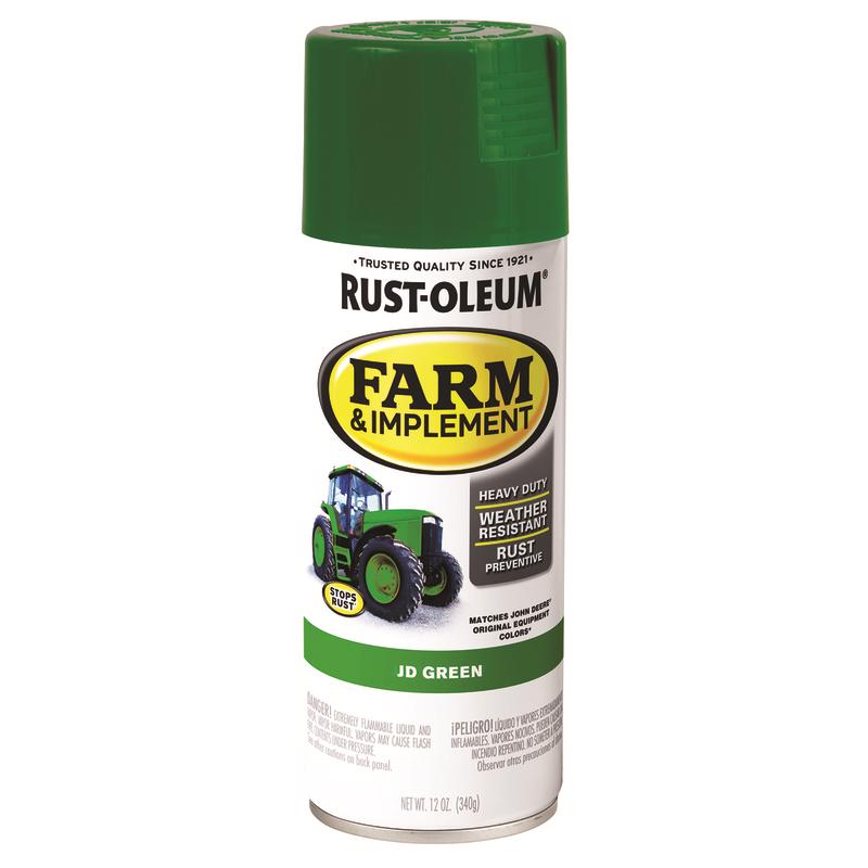 Rust-Oleum Specialty Indoor and Outdoor Gloss JD Green Farm & Implement 12 oz, Pack of 6