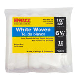 Whizz Woven 6.5 in. W X 1/2 in. Mini Paint Roller Cover 12 pk