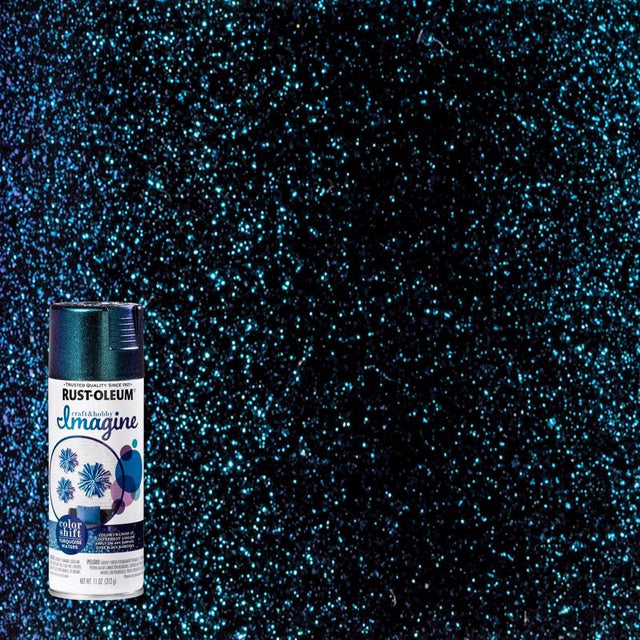 Rust-Oleum Imagine Gloss Turquoise Waters Spray Paint 11 oz, Pack of 4