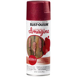 Rust-Oleum Imagine Glitter Red Spray Paint 10.25 oz, Pack of 4