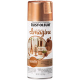 Rust-Oleum Imagine Metallic Copper Spray Paint 11 oz, Pack of 4