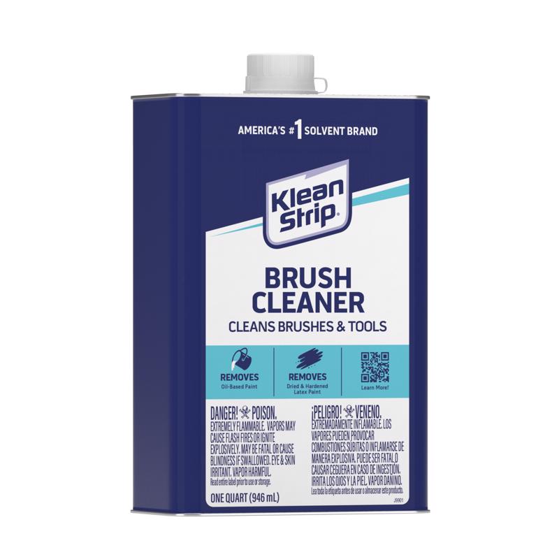 Klean Strip Methyl Ethyl Ketone Brush Cleaner 1 qt, Pack of 6