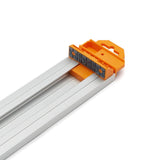 BORA 546036 Clamp Edge Guide, 43-1/2 in L, 3 in W, Aluminum