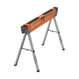 Bora Portamate Speedhorse Series PM-4500 Sawhorse, 1500 lb, 3-1/4 in W, 30 in H, Steel, Orange