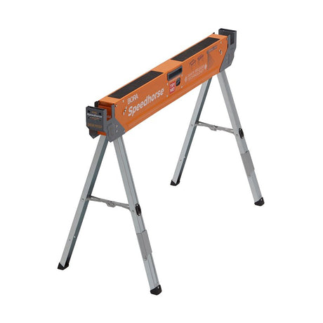 Bora Portamate Speedhorse Series PM-4500 Sawhorse, 1500 lb, 3-1/4 in W, 30 in H, Steel, Orange