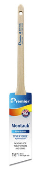 Premier Montauk 1-1/2 in. Firm Thin Angle Sash Paint Brush, Pack of 6