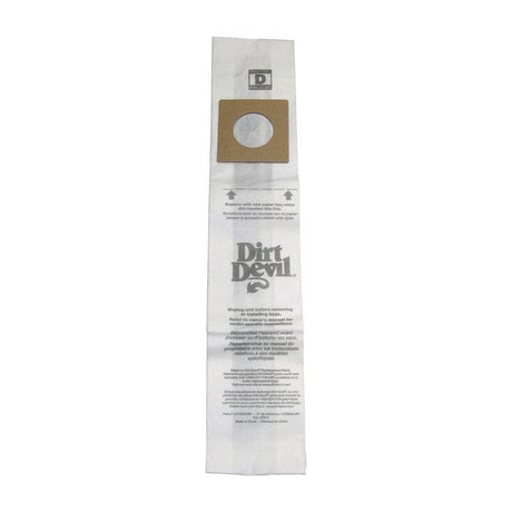 Dirt Devil Vacuum Bag For Featherlite, Lite, Lite Plus and Sensation 3 pk Type D