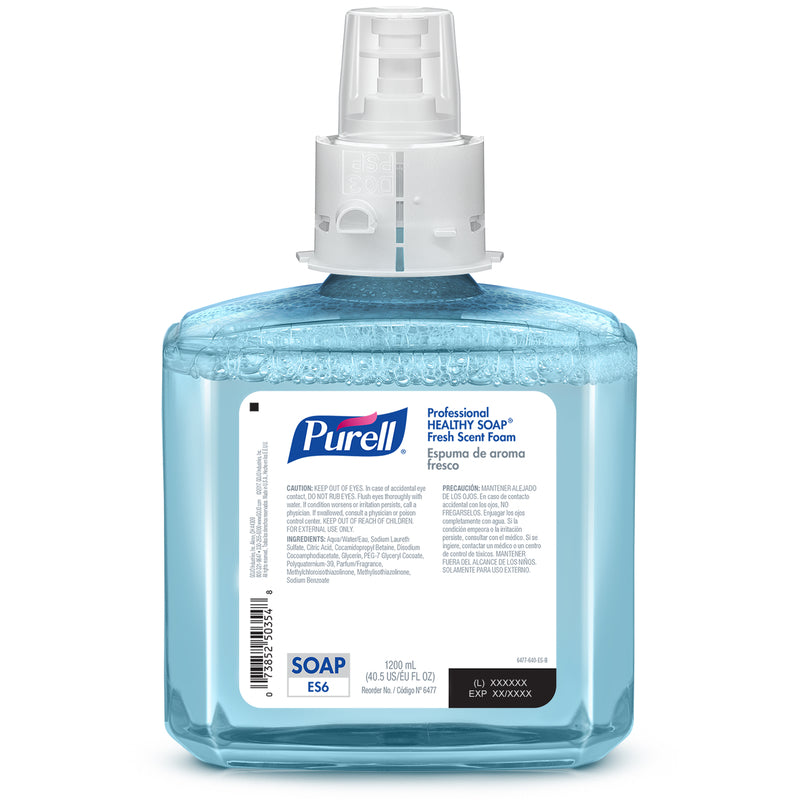 Purell Healthy Soap ES6 Fresh Scent Foam Hand Soap Refill 40.5 oz, Pack of 2