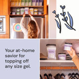 Fresh Wave Lavender Scent Air Freshener Refill 63 oz Gel