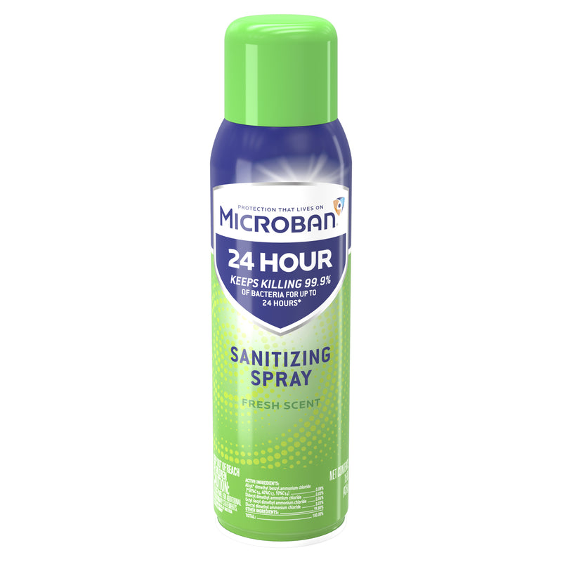 Microban Fresh Scent Sanitizer and Deodorizer 15 oz 1 pk, Pack of 6