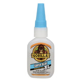 Gorilla Super Glue XL High Strength Transluscent Super Glue 25 gm