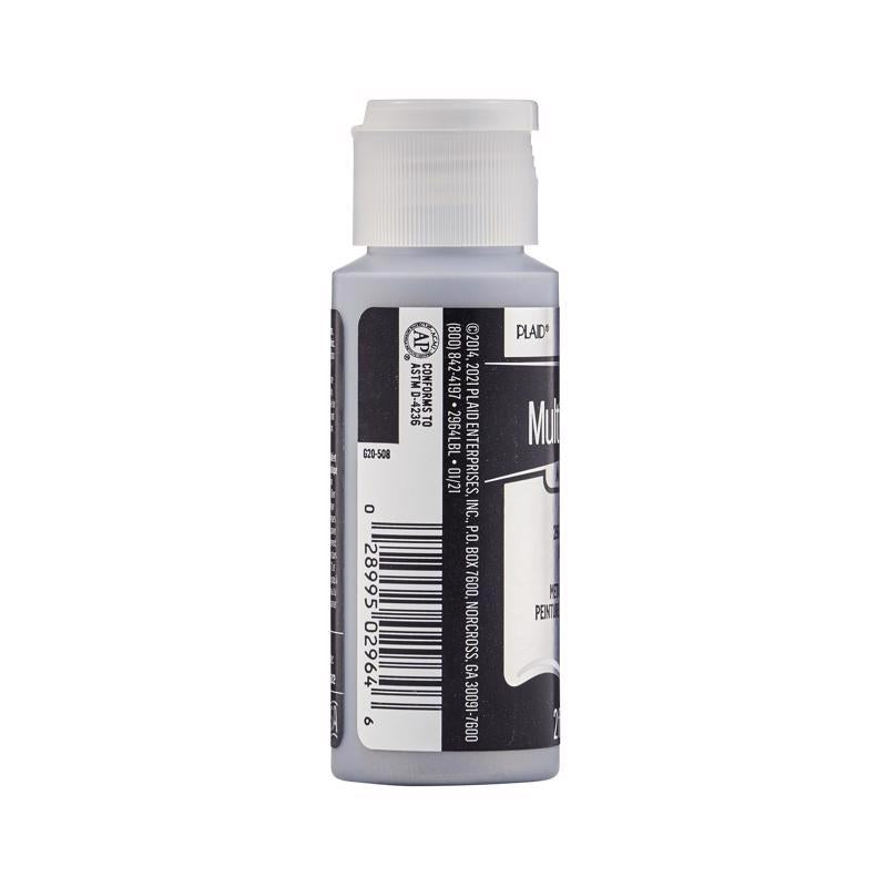 FolkArt Metallic Sterling Silver Hobby Paint 2 oz, Pack of 3