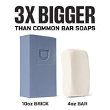 Duke Cannon Midnight Swim Sandalwood + Lavender Scent Bar Soap 10 oz 1 pk