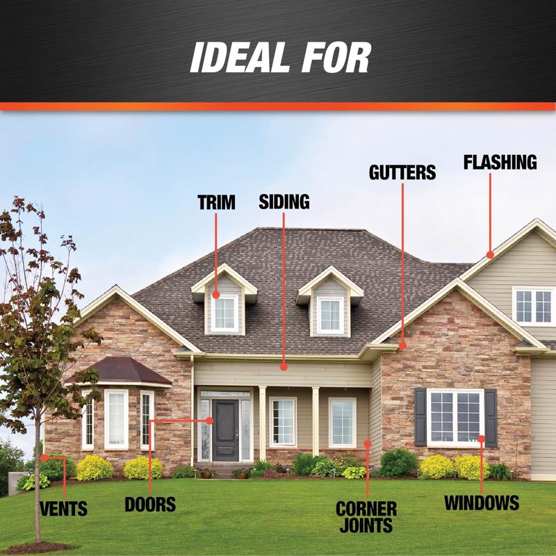 DAP Silicone Max Clear Silicone All Purpose Sealant 2.8 oz, Pack of 12