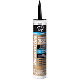 DAP Silicone Max Black Silicone All Purpose Sealant 10.1 oz, Pack of 12