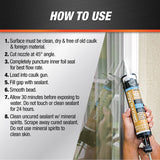 DAP Silicone Max Gray Silicone All Purpose Sealant 10.1 oz, Pack of 12