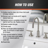 DAP Silicone Max Clear Silicone Kitchen and Bath Sealant 2.8 oz, Pack of 12